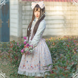Robe Sweet Lolita JSK Kawaii rose pale Lolita Harajuku